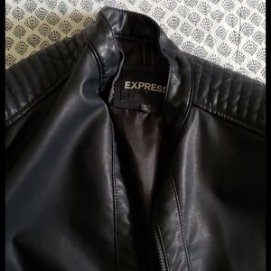 Men's Express leather jacket L.